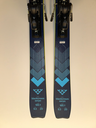 Esquís Black Crows Serpo Nuevos 180.1 + Fijaciones