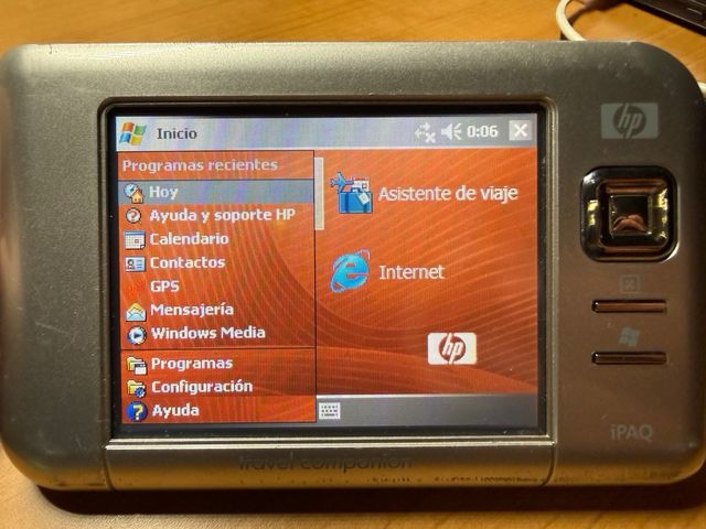 PDA HP iPAQ RX5720 Windows Mobile