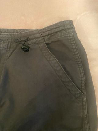 Pantalón cargo ancho Brandy Melville verde