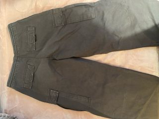 Pantalón cargo ancho Brandy Melville verde