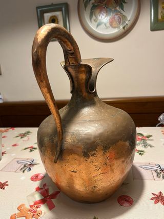 Brocca grande rame '800-alta cm.32