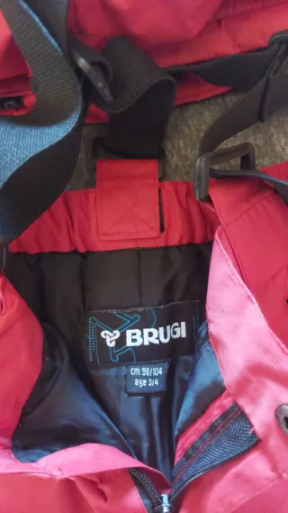 Conjunto Nieve Infantil Rojo