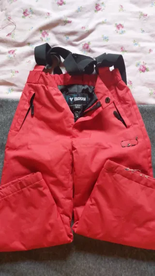 Conjunto Nieve Infantil Rojo