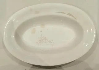 Fuente ovalada grande