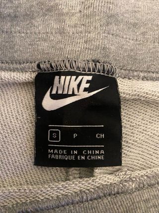 Chándal Nike Oficial Talla S Gris Unisex