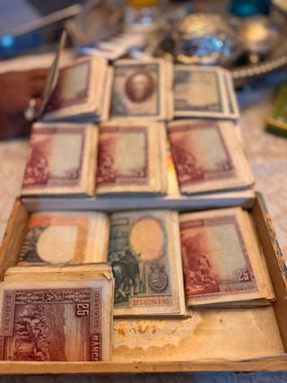 Billetes antiguos españoles Pesetas Escucho oferta