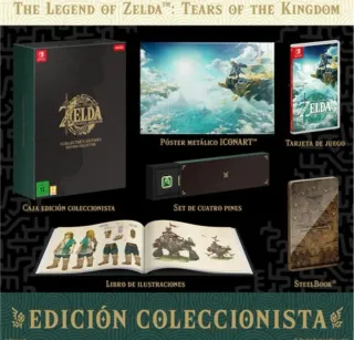 Zelda Tears of the Kingdom Edición Coleccionista