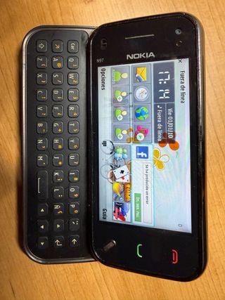 Nokia N97 mini smartphone negro