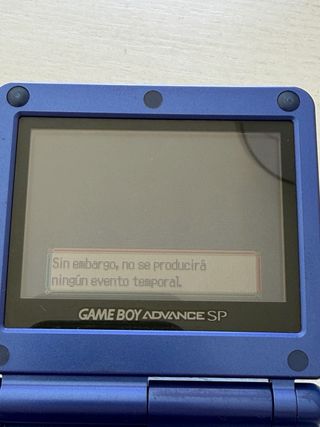 Game Boy Advance SP Edición Kyogre