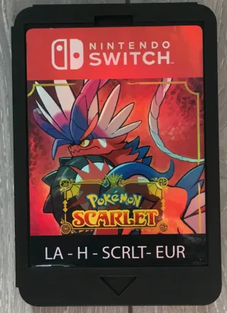 Nintendo Switch Pokémon Scarlet Escarlata switch 2