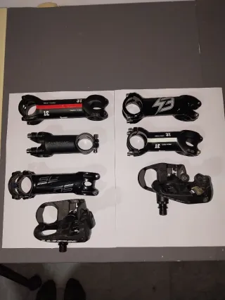 Potencias y Pedales Look