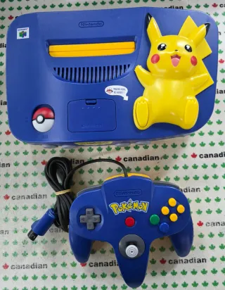 Console Nintendo 64 Ed. Pikachu con scatola