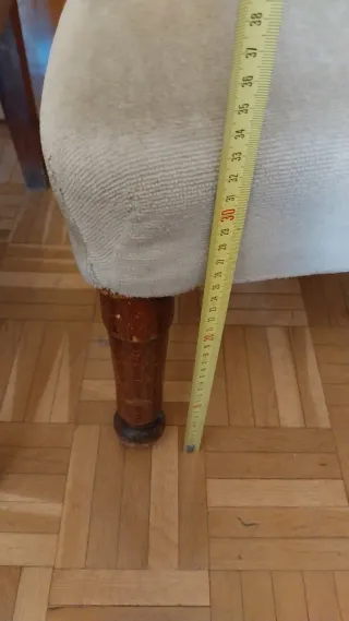 Pareja de butacas antiguas madera