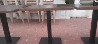 Tavoli quadrati per bar/ristorante