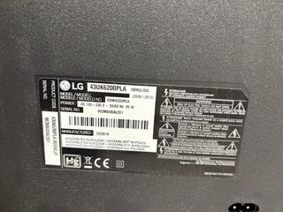 Smart TV LG 43 Negro