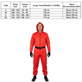 Disfraz Soldado Juego Calamar Talla M - SQUID GAME