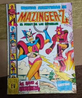 Tebeo Mazinger Z. El rayo de andromeda