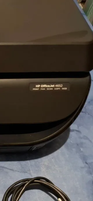Impresora Escaner HP OfficeJet 4652 Negra