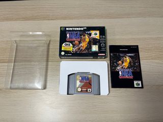NBA Courtside Nintendo 64 pal esp manual noe