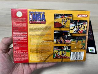NBA Courtside Nintendo 64 pal esp manual noe