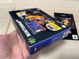NBA Courtside Nintendo 64 pal esp manual noe