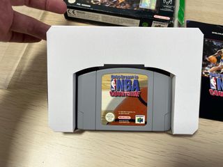 NBA Courtside Nintendo 64 pal esp manual noe