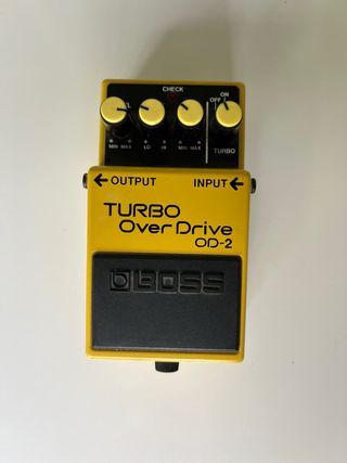 Boss OD-2 Turbo Over Drive Pedal 1989