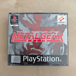 Metal Gear Solid PS1 Pal ES