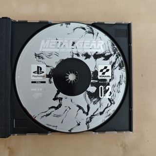 Metal Gear Solid PS1 Pal ES