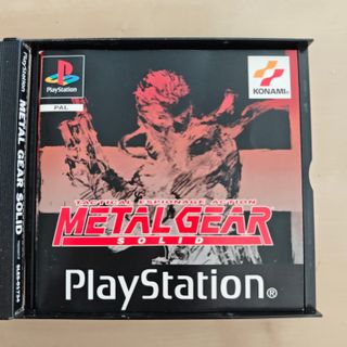 Metal Gear Solid PS1 Pal ES