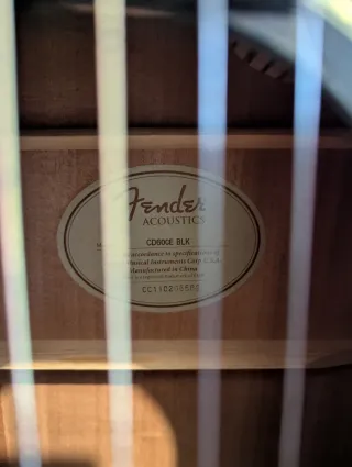 Guitarra Fender Negra