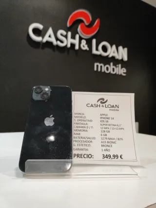 iPhone 14 128GB Negro