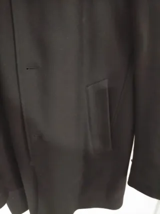 Abrigo Lana Hugo Boss azul