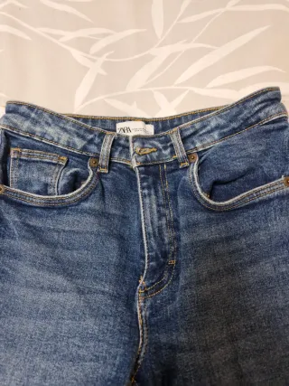 Vaqueros Zara Culotte Talla 36