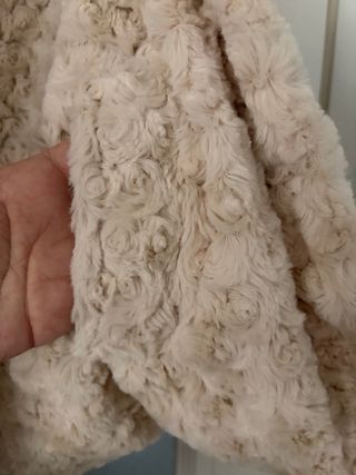 Chaleco reversible Zara borreguito y estampado