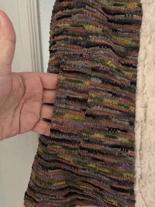 Chaleco reversible Zara borreguito y estampado