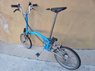 Brompton Titanio Azul