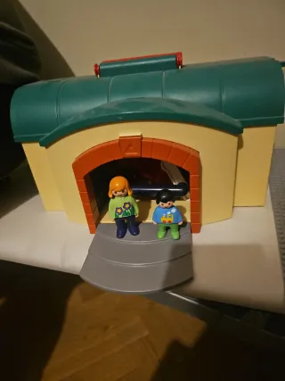 Maletin tren Playmobil con muñecos Playmobil