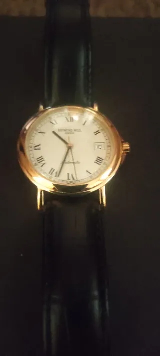 Reloj Raymond Weil Oro Automático Negro