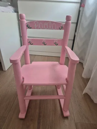 Silla Mecedora Infantil Personalizada