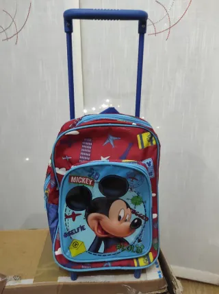 Mochila Ruedas Mickey Mouse Pequeña