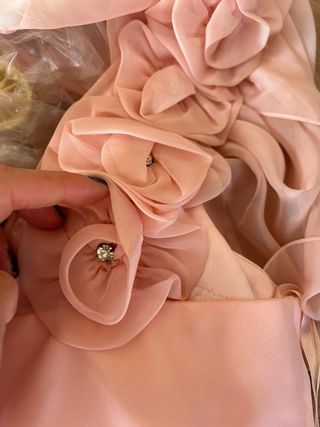 Abito da cerimonia rosa