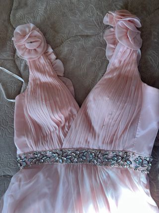 Abito da cerimonia rosa