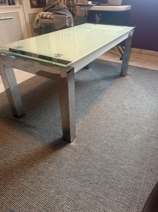 Mesa de centro abatible