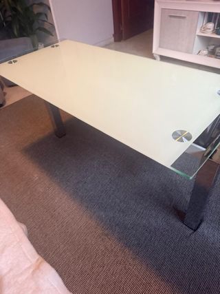 Mesa de centro abatible