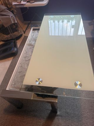 Mesa de centro abatible