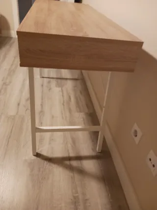 Escritorio moderno madera y metal