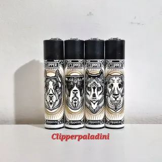 Set 4 Accendini Clipper Design Animali
