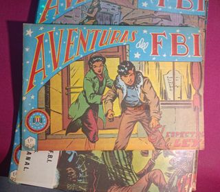 COMIC AVENTURAS DEL FBI (Lote 36 Números sueltos)