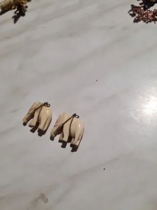 Ciondoli elefanti in a... con oro